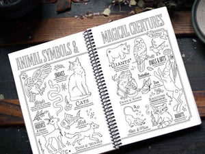 Coloring Book of Shadows: Planner for a Magical 2025