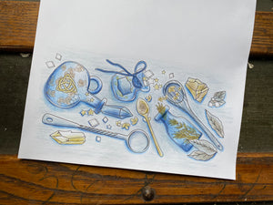 Coloring Book of Shadows: THE CLASS