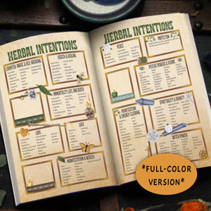 FULL COLOR Witch's Herbal Primer