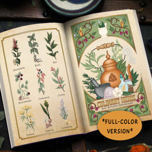 FULL COLOR Witch's Herbal Primer