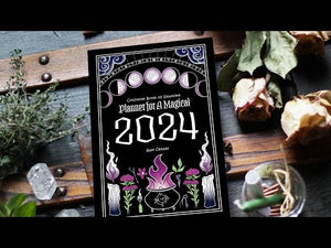 Coloring Book of Shadows: Planner for a Magical 2024