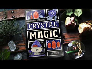 Coloring Book of Shadows: Crystal Magic (+ Bonus Fortune Teller PDF!)