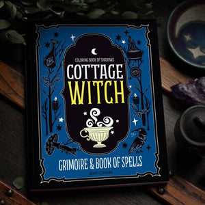 Coloring Book of Shadows: Cottage Witch
