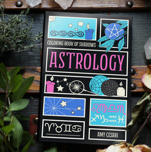 Coloring Book of Shadows: Astrology