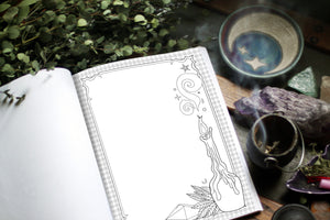 Coloring Book of Shadows: Book of Spells