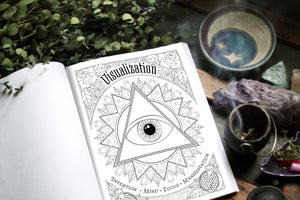 Coloring Book of Shadows: Book of Spells