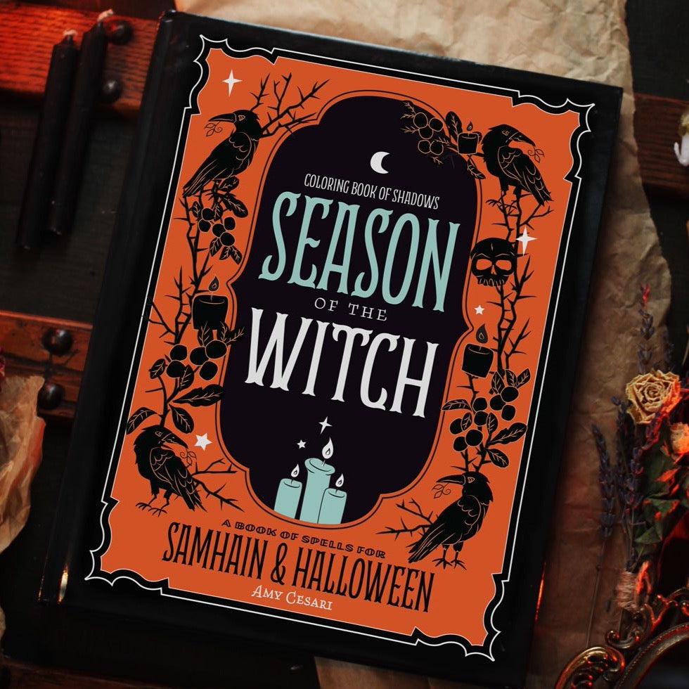 Coloring Book of Shadows: Season of the Witch