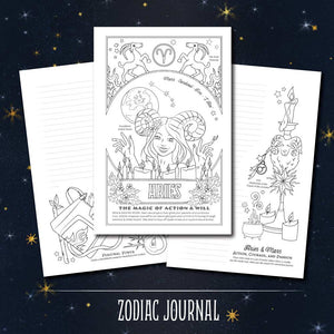 Zodiac Journal (Printable PDF)