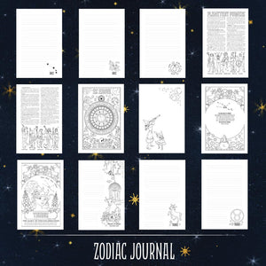 Zodiac Journal (Printable PDF)