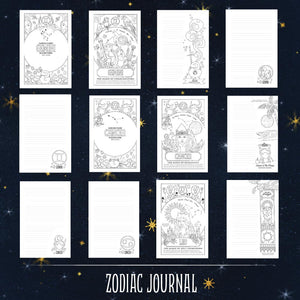 Zodiac Journal (Printable PDF)