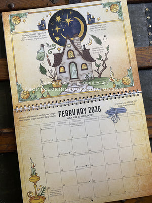 WALL CALENDAR for a Magical 2026