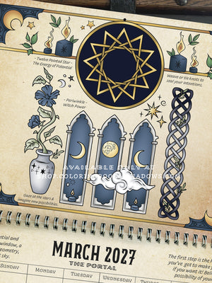 FULL-COLOR Wall Calendar for a Magical 2027