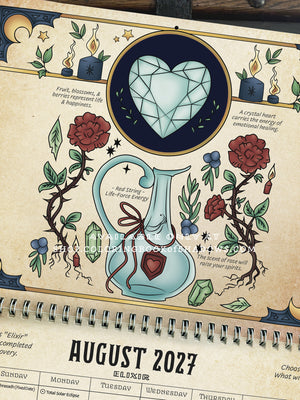 FULL-COLOR Wall Calendar for a Magical 2027