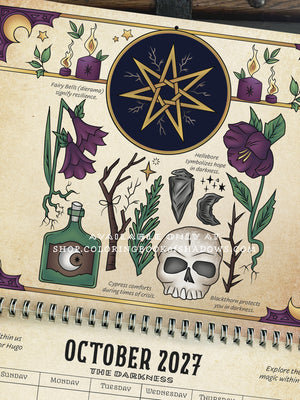FULL-COLOR Wall Calendar for a Magical 2027