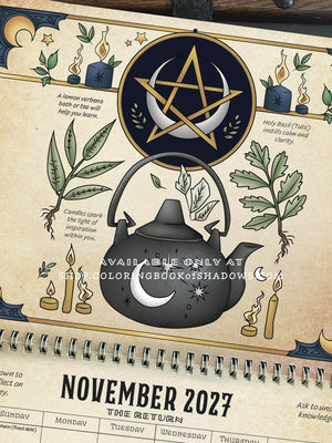 FULL-COLOR Wall Calendar for a Magical 2027
