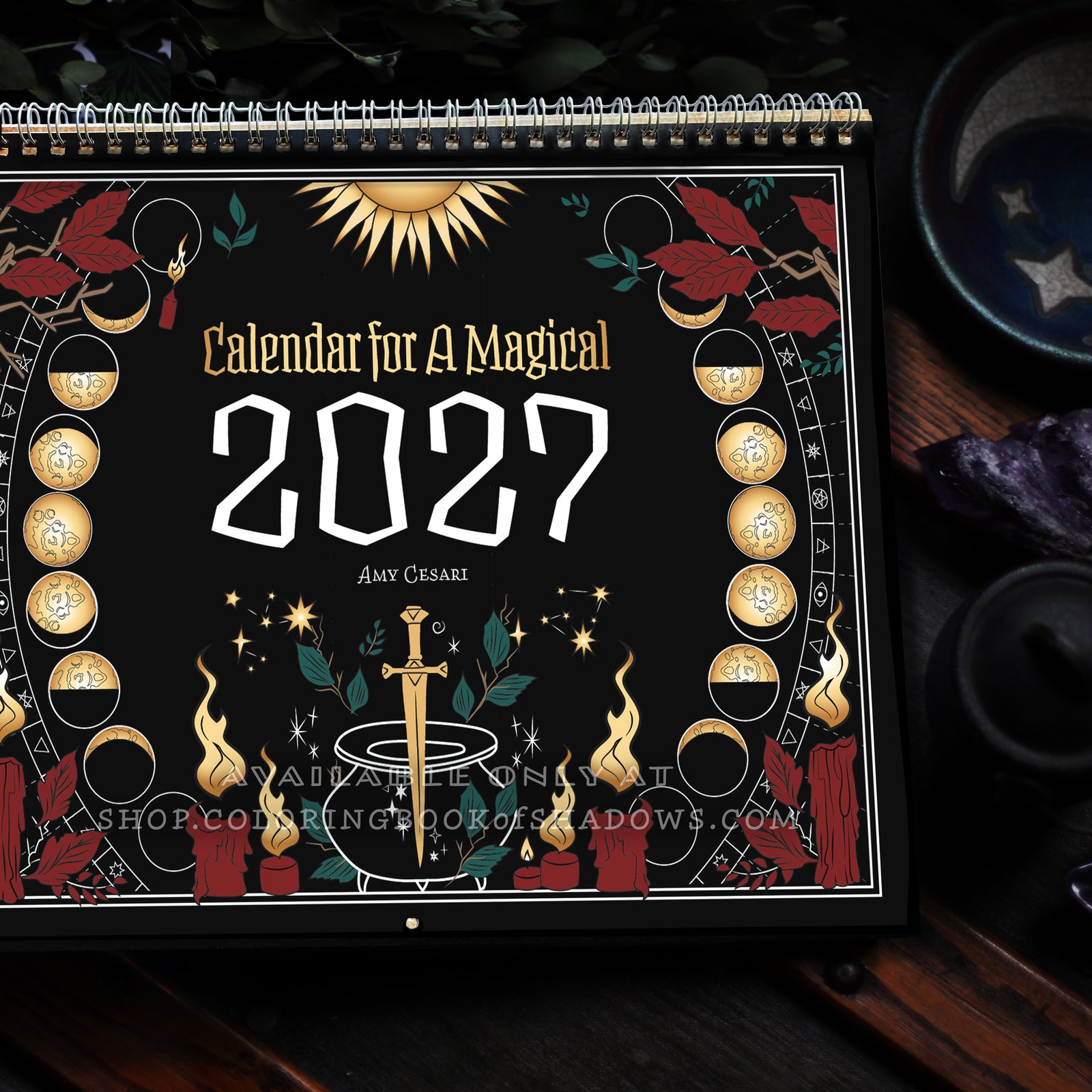 FULL-COLOR Wall Calendar for a Magical 2027
