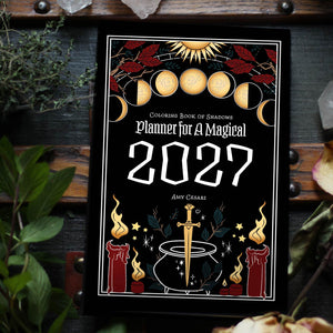 Coloring Book of Shadows: Planner for a Magical 2027