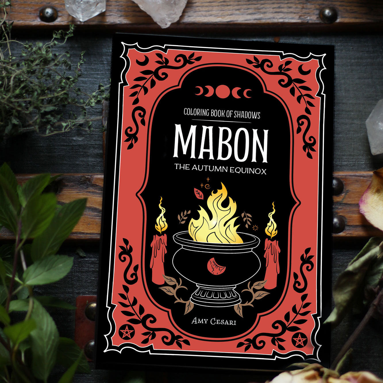 Coloring Book of Shadows: Mabon the Autumn Equinox