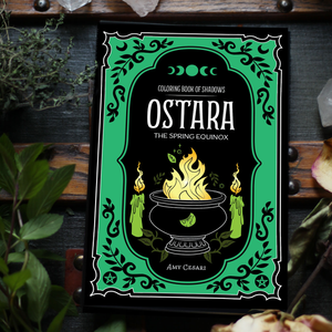Coloring Book of Shadows: Ostara the Spring Equinox