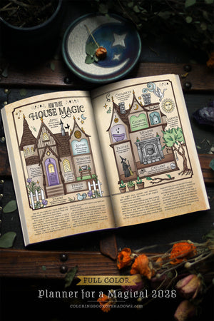 WHOLESALE PAPERBACK - x6 FULL-COLOR Planner for a Magical 2026