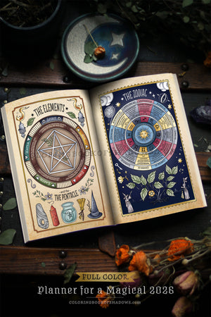 WHOLESALE SPIRAL-BOUND —x6 FULL COLOR Planner for a Magical 2026