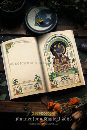 FULL-COLOR Planner for a Magical 2026