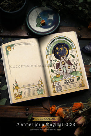 FULL-COLOR Planner for a Magical 2026