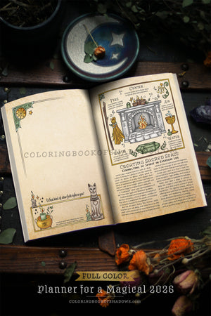FULL-COLOR Planner for a Magical 2026