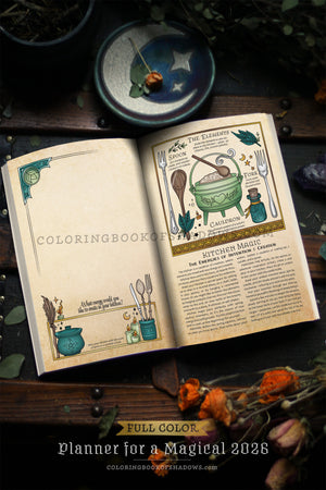 FULL-COLOR Planner for a Magical 2026