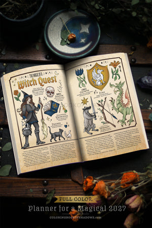 FULL-COLOR Planner for a Magical 2027