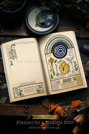 FULL-COLOR Planner for a Magical 2027