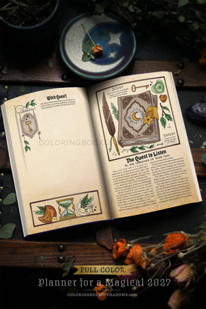 FULL-COLOR Planner for a Magical 2027
