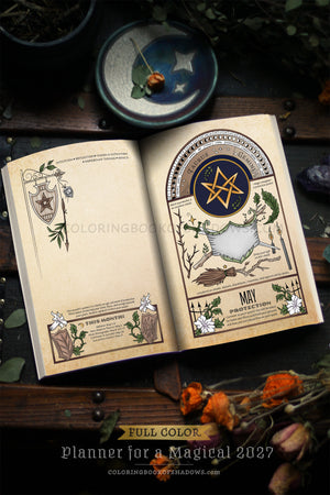 FULL-COLOR Planner for a Magical 2027