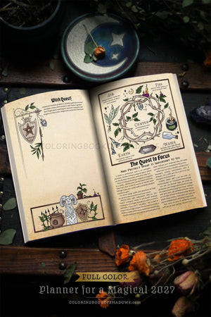 FULL-COLOR Planner for a Magical 2027