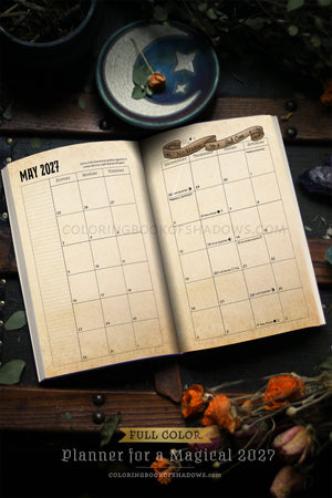 FULL-COLOR Planner for a Magical 2027