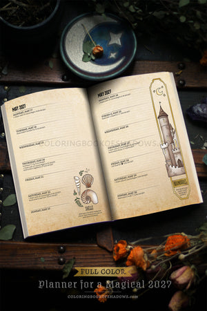 FULL-COLOR Planner for a Magical 2027