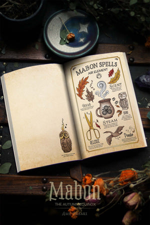 FULL-COLOR Mabon the Autumn Equinox