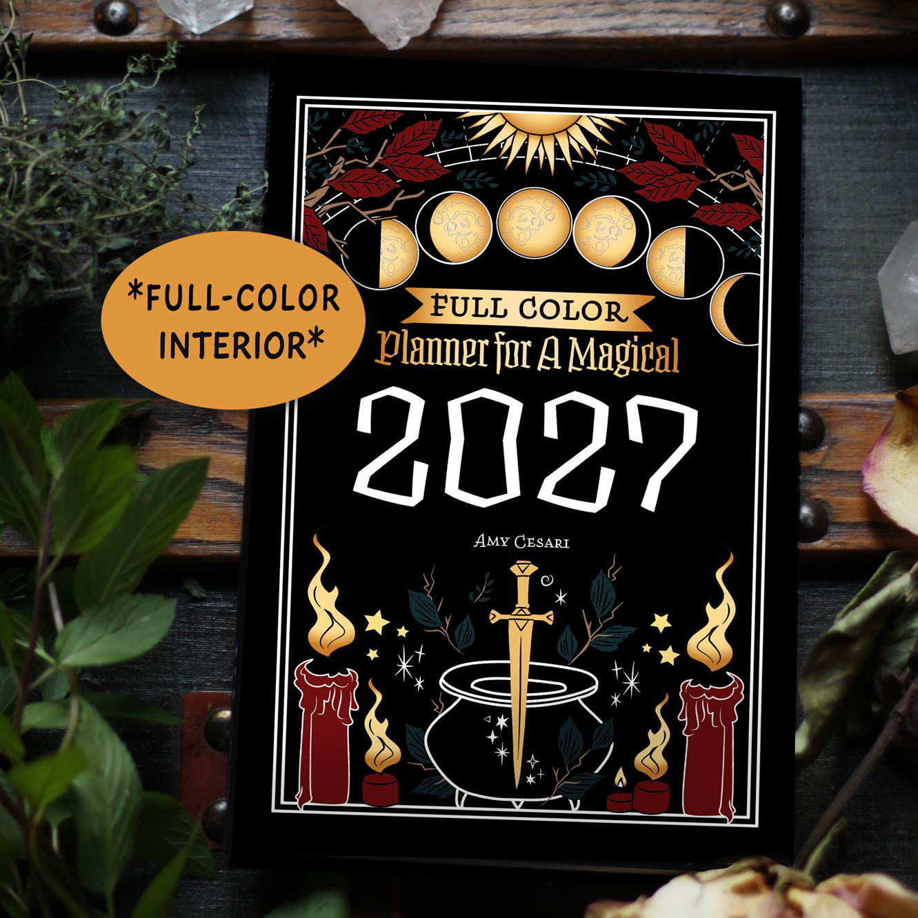 FULL-COLOR Planner for a Magical 2027