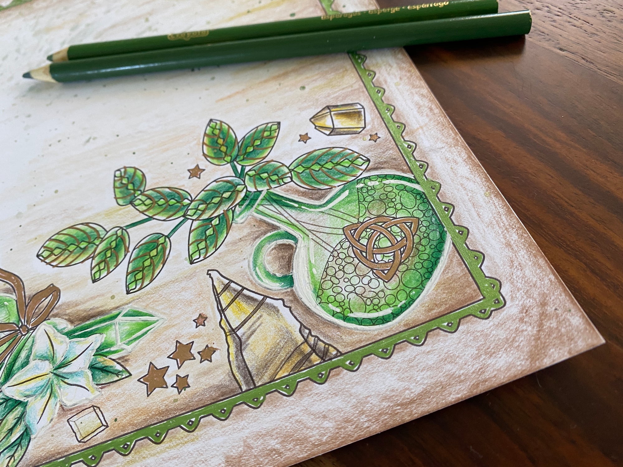 🖍️ The Coloring Class - Coloring Book of Shadows