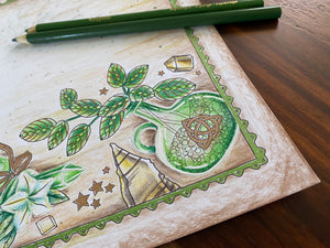 Coloring Book of Shadows: THE CLASS