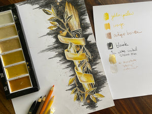 Coloring Book of Shadows: THE CLASS