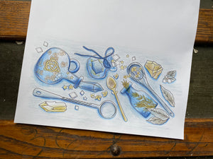 Coloring Book of Shadows: THE CLASS