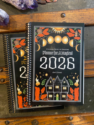 Coloring Book of Shadows: Planner for a Magical 2026