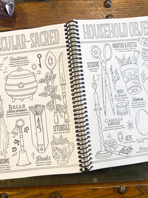 Coloring Book of Shadows: Planner for a Magical 2026