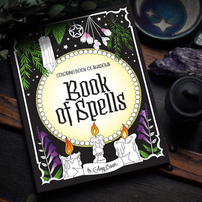 Book of Spells - Coloring Book of Shadows