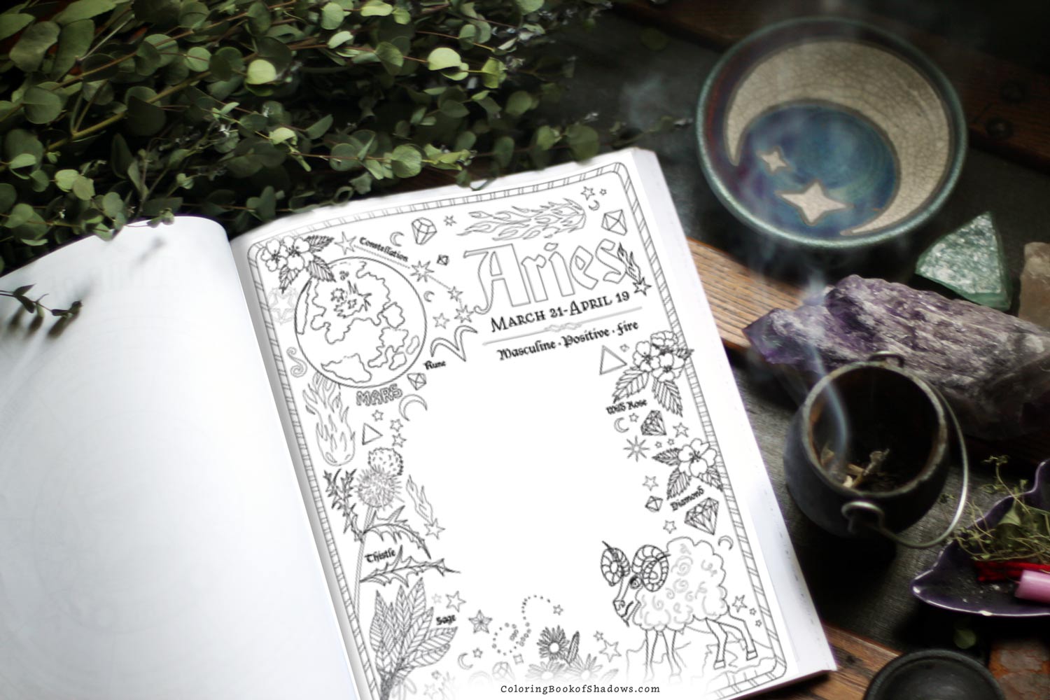 Coloring Book of Shadows