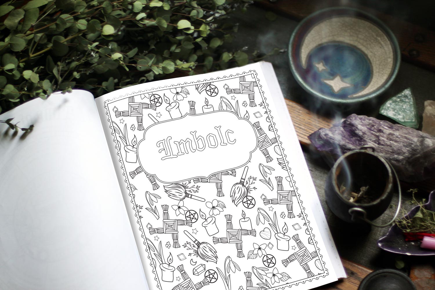 Tarot Journal Printable Tarot Planner Downloadable Book of Shadows