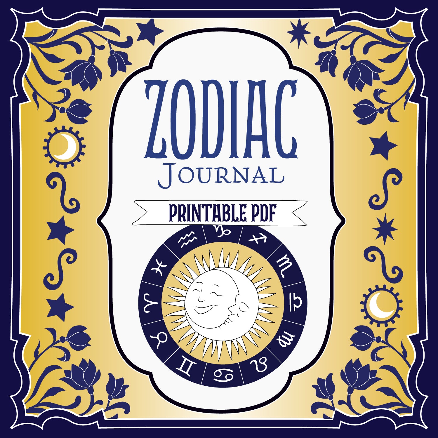 Zodiac Journal (Printable PDF)